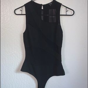 Brand new with tags, Black mesh bodysuit